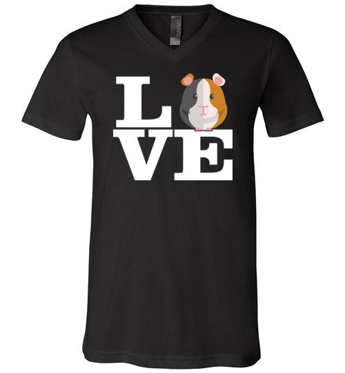 Love Guinea Pigs V-Neck