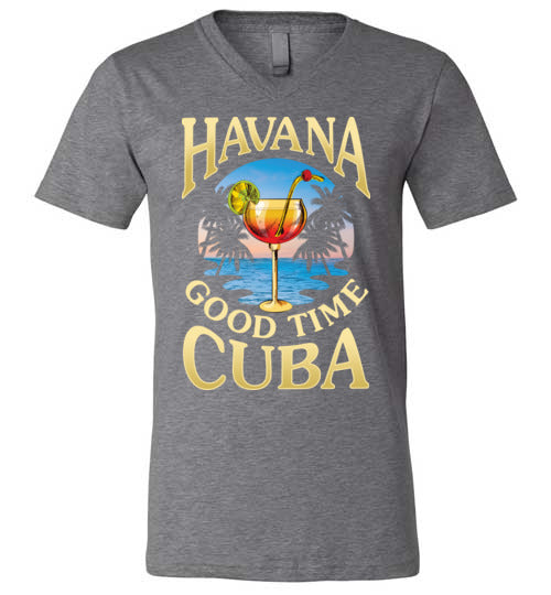 Havana Good Time Cuba V-Neck