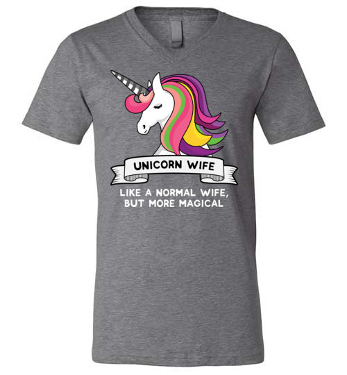 Magical Unicorn Wife V-Neck