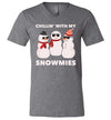 Chillin With My Snowmies V-Neck