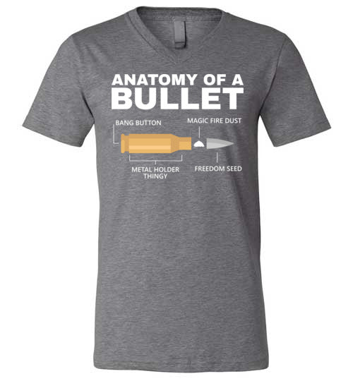 Bullet Anatomy V-Neck