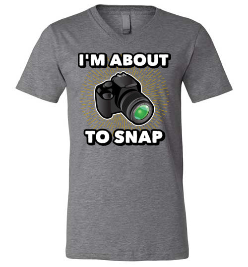 Photographer Snap V-Neck