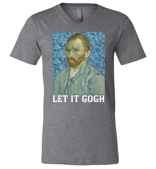 Van Gogh Let It Gogh V-Neck