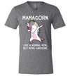 Mamacorn Unicorn Mom V-Neck