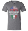 American Grown Italian Roots V-Neck