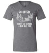 Go Outside Bear V-Neck