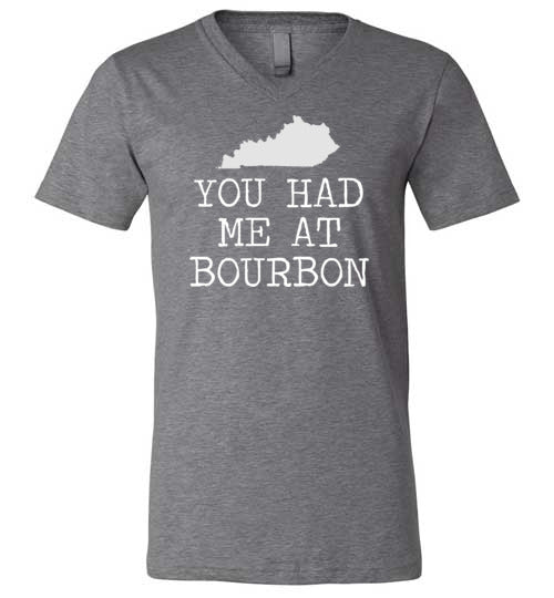 Kentucky You Had Me At Bourbon V-Neck