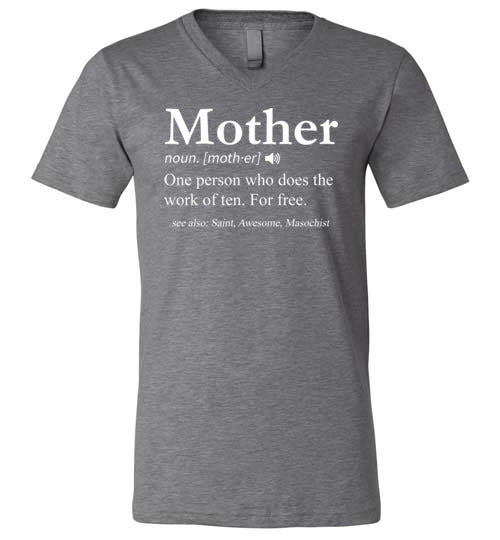 Mother Definition V-Neck