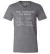 Aggressive Dog Breeds Chihuahua V-Neck