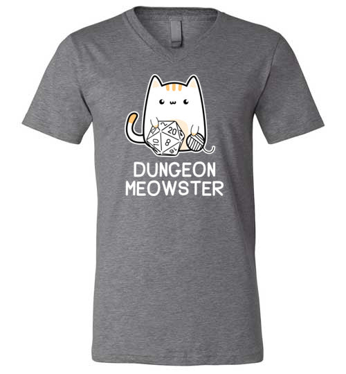 Dungeon Meowster V-Neck