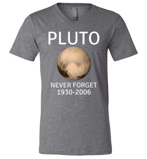 Pluto Never Forget V-Neck