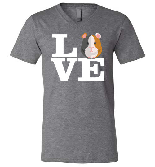 Love Guinea Pigs V-Neck