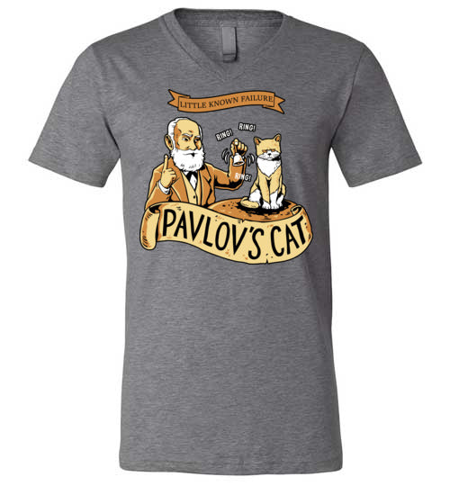Pavlov's Cat V-Neck