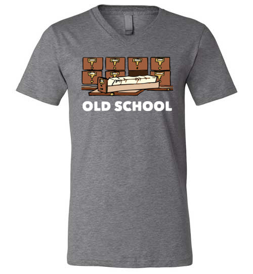 Librarian Old School V-Neck