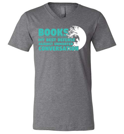 Books Unwanted Conversation V-Neck