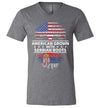 American Grown Serbian Roots V-Neck