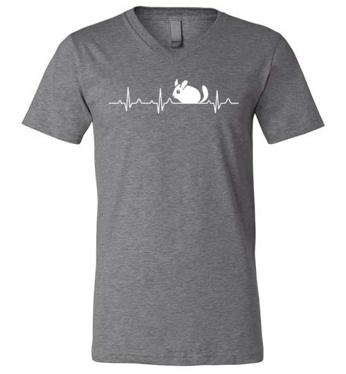 Chinchilla Heartbeat V-Neck
