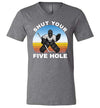 Ice Hockey Shut Your Five Hole V-Neck