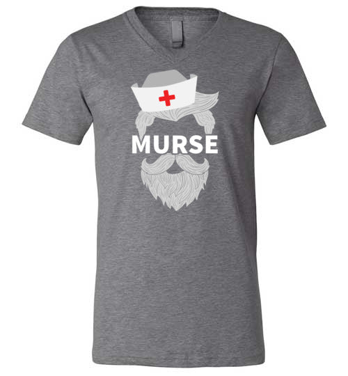 Murse Male Nurse V-Neck
