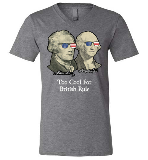 Too Cool For British Rule V-Neck