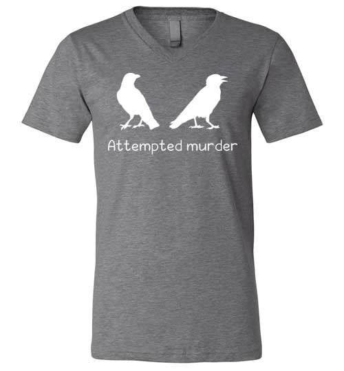 Crows Attempted Murder V-Neck