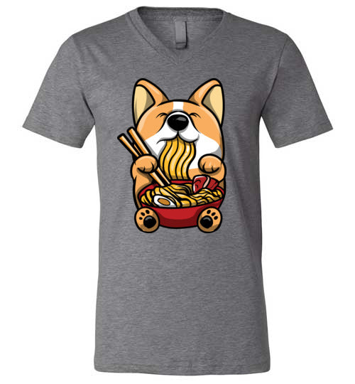 Corgi Ramen V-Neck