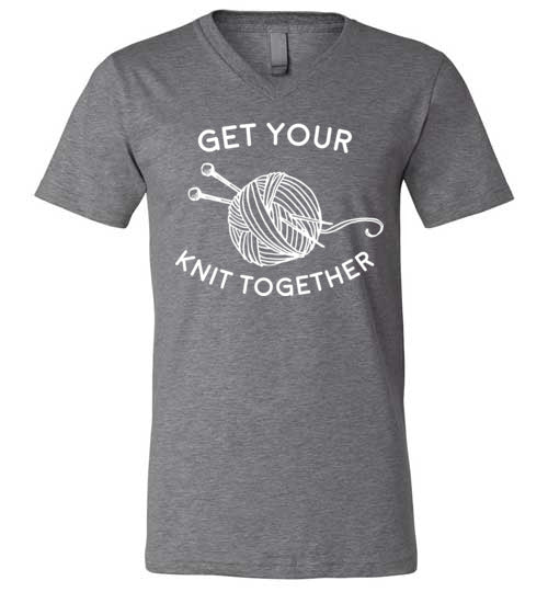 Get Your Knit Together V-Neck