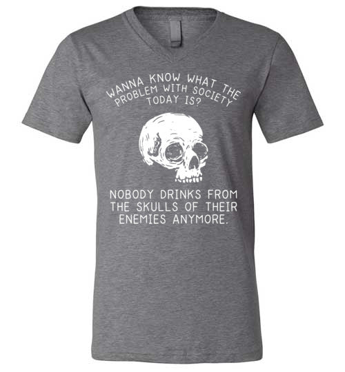 Drink From Skulls V-Neck