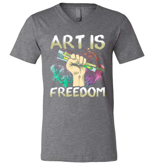 Art Is Freedom V-Neck