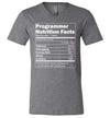 Programmer Nutrition Facts V-Neck