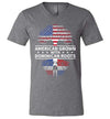 American Grown With Dominican Roots V-Neck