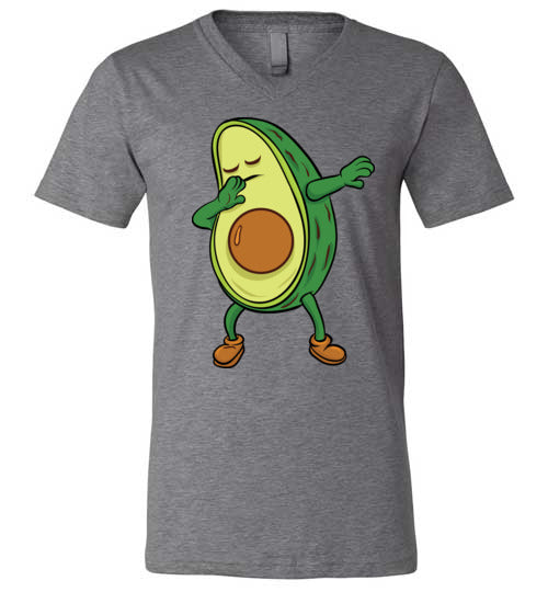 Dabbing Avocado V-Neck