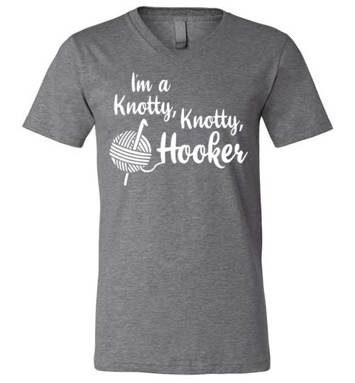 Knotty Knotty Hooker V-Neck