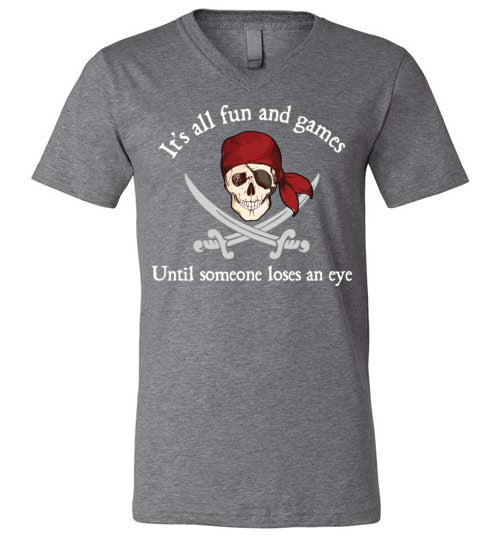Pirate Fun And Games V-Neck