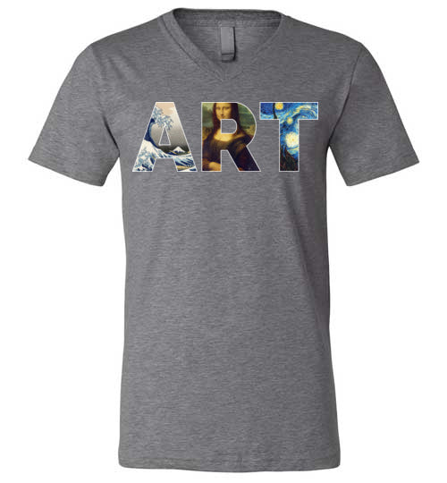 Famous Works of Art V-Neck