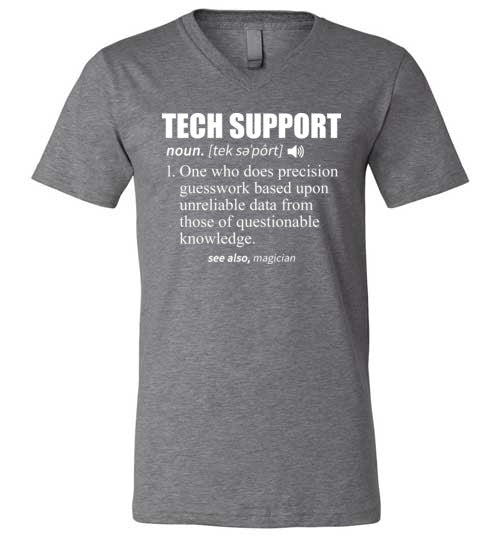 Tech Support V-Neck