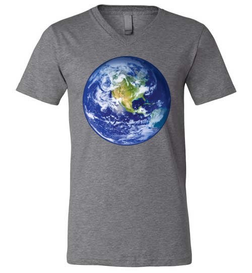 Earth From Space V-Neck