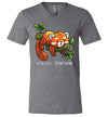 Red Panda To Do List Nothing V-Neck