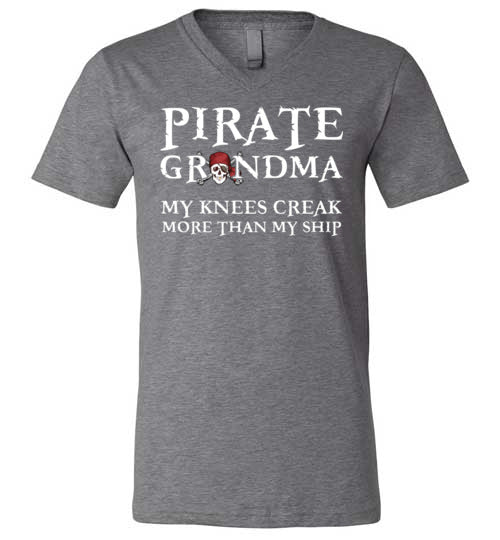 Pirate Grandma V-Neck