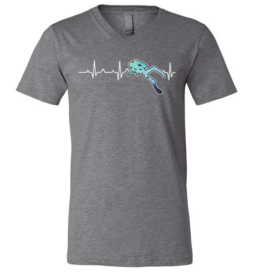 Scuba Heartbeat V-Neck