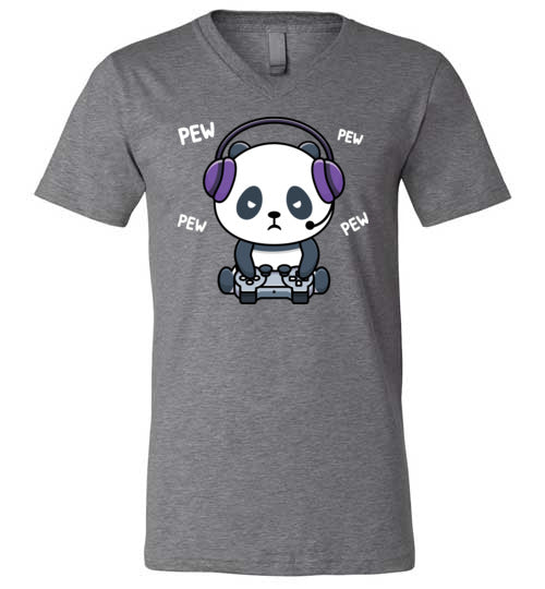 Gaming Panda V-Neck