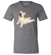 French Bulldog Yoga V-Neck