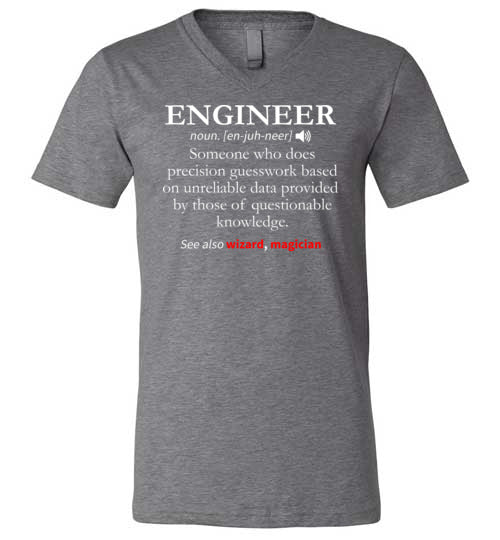 Engineer Definition V-Neck