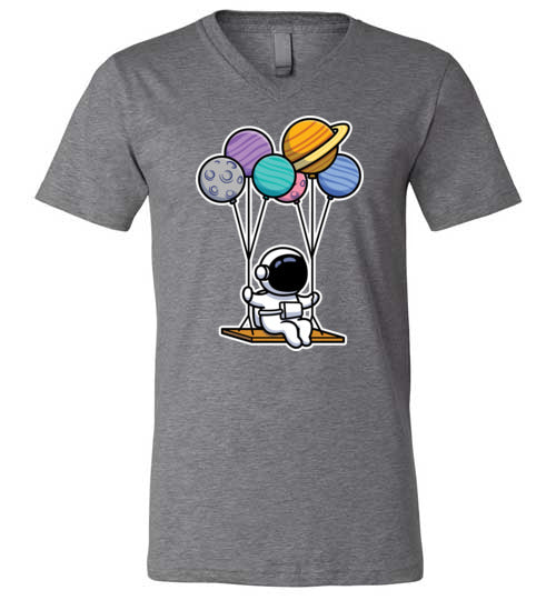 Astronaut Balloon Swing V-Neck