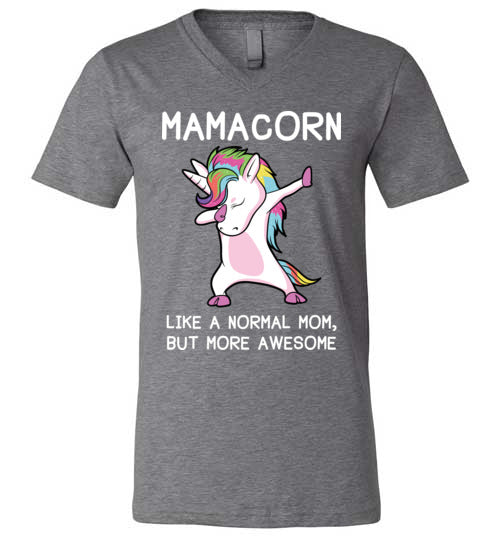 Mamacorn Unicorn Mom V-Neck