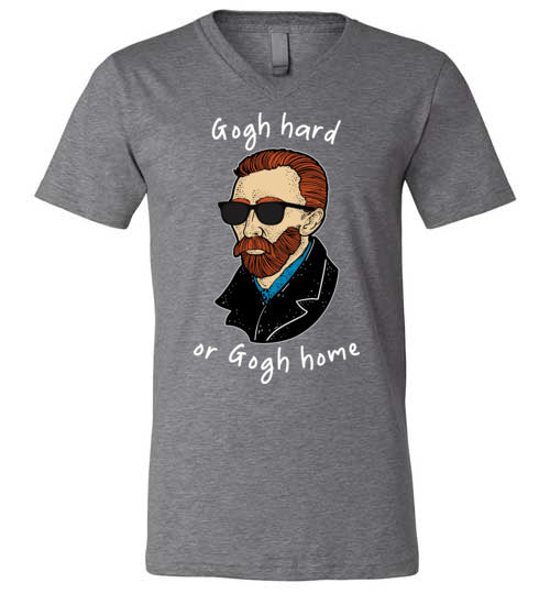 Gogh Hard or Go Home V-Neck