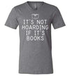 Hoarding Books V-Neck