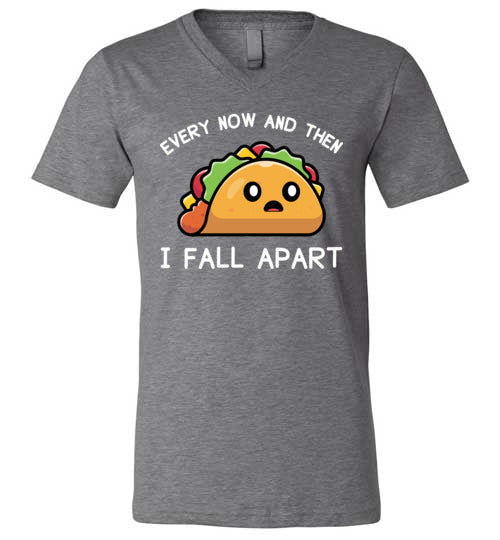 Taco Fall Apart V-Neck