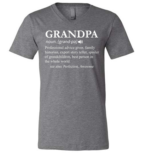 Grandpa Definition V-Neck