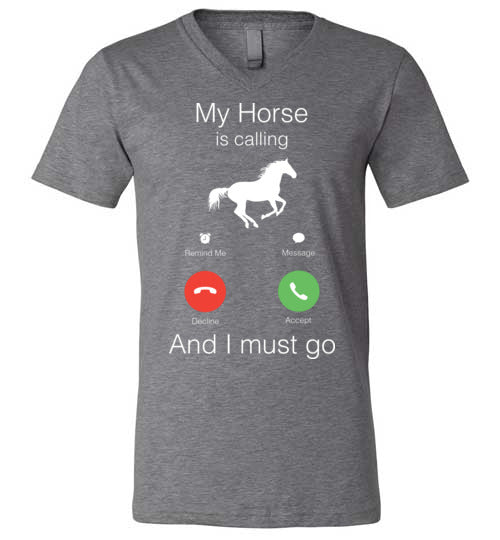 Horse Is Calling V-Neck